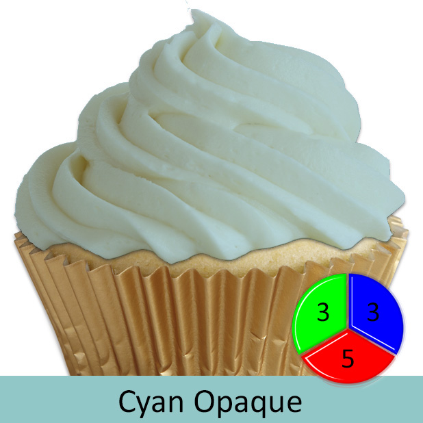 Cyan Opaque